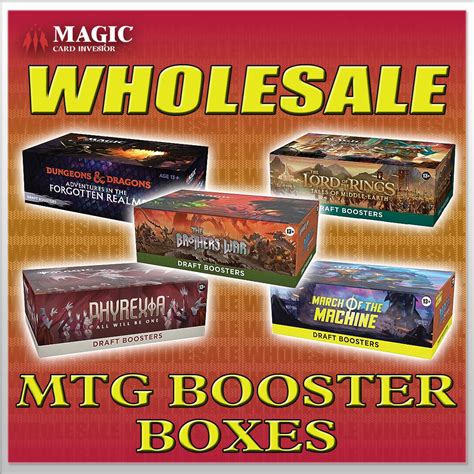 5 Top Proven Ways to Buy MTG Booster Boxes At Wholesale Prices