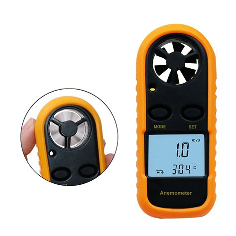 Wind Speed Handheld Digital Wind Speed Meter Porta... – Grandado