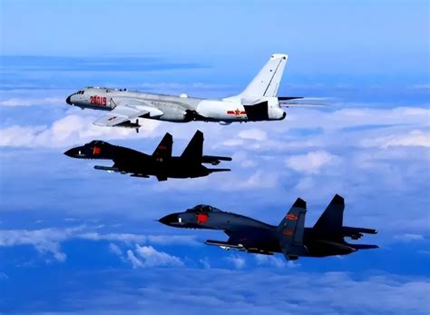 台媒炒作：5架次解放军军机昨日进入台西南空域