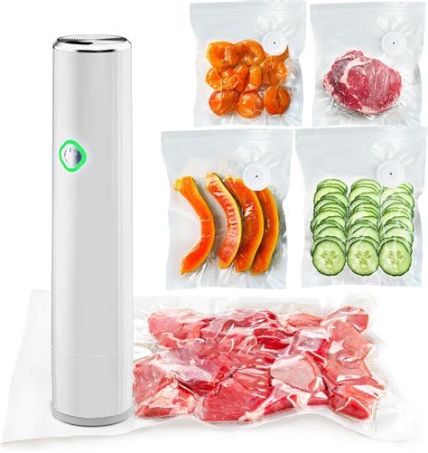 Amazon.com: Handheld Vacuum Sealer for Food，Cordless Vacuum Sealer ...