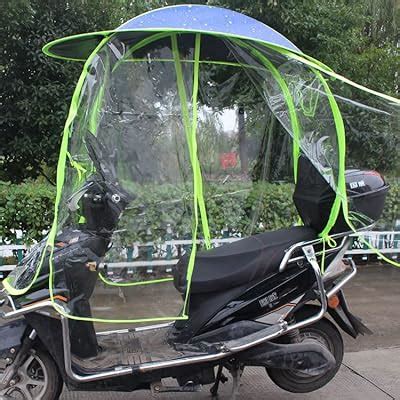 SRSGF Fully Enclosed Electric Motorcycle Umbrella Canopy India | Ubuy