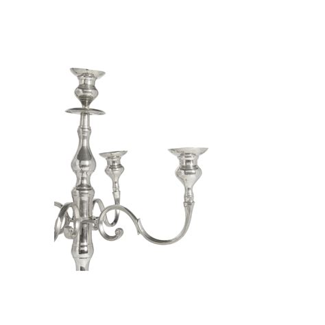 Floor Standing Candelabra in Silver Hire | Options Greathire London