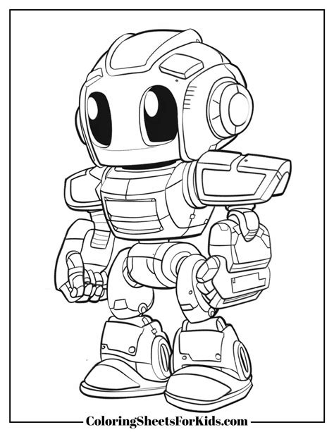 Image result for Cool Robot Coloring Pages