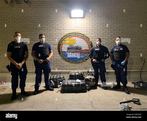 Coast Guard Station South Padre Island crew members seize 216 pounds of ...