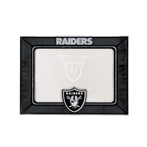 The Memory Company Oakland Raiders Team Glass Picture Frame (4-in x 6 ...