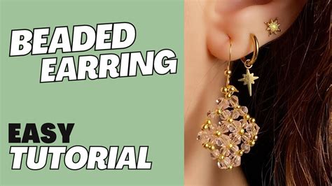 Small Beaded Earring Tutorials 的图像结果