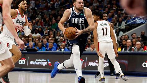 Doncic, Wood lead Mavericks to 130-110 win over Blazers | FOX 4 Dallas ...