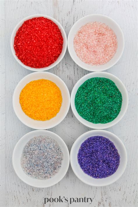 How to make sanding sugar - Pook's Pantry Recipe Blog