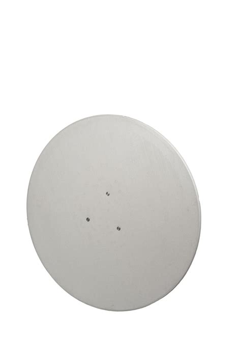 30" Round Blow Mold Resin Pedestal Table - 42" High, Pedestal base with ...
