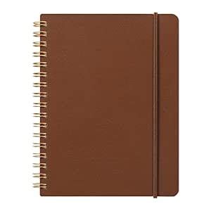 DESIGNPHIL Midori Ring Notebook, Grain, B6 Shape, Black 15222006 (Dark ...