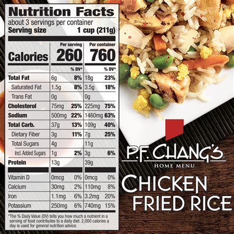Pf Chang's Nutrition Information Pdf - Nutrition Information
