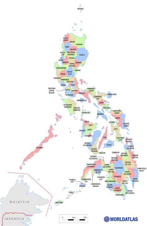 Map of Philippines - Thong Thai Real