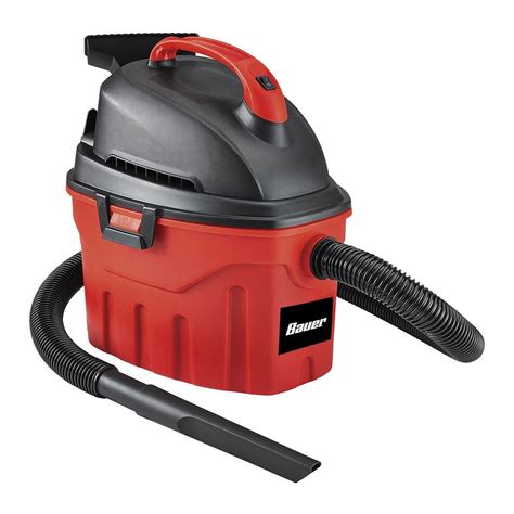 6 Gallon, 4 Peak HP Wet/Dry Vacuum