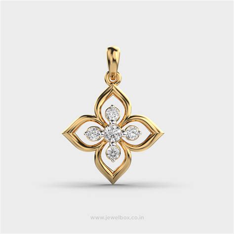 Buy Camilia Bloom Diamond Pendant Without Chain At Jewelbox
