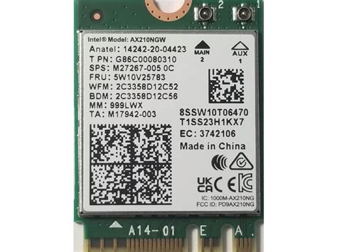 Intel AX210.NGWG PCI Express Wireless Adapter - Newegg.com