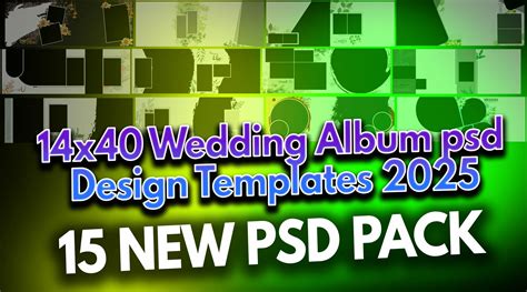 Best 14+ Wedding Photo Templates Pack
