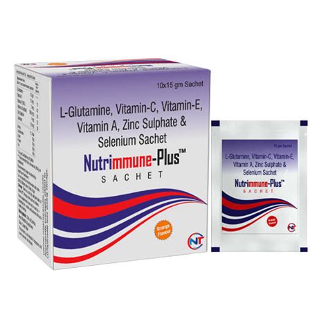 L-Glutamine + Vitamin - C + Vitamin - E+ Vitamin A + Zinc Sulphate + S