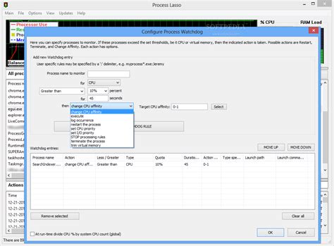 Image result for Process Lasso Rust
