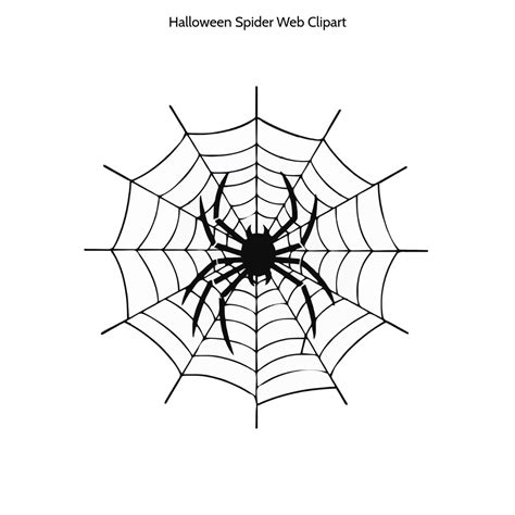 Free Spider Web Vector Clipart (PNG, SVG) to Edit Online
