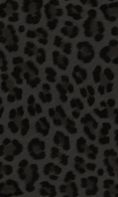 Black Leopard Animal Print Wallpaper R8324 | Leopard print wallpaper ...