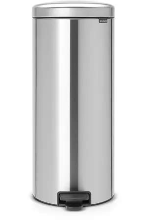 Poubelle Brabantia MATT STEEL 114380 | Darty