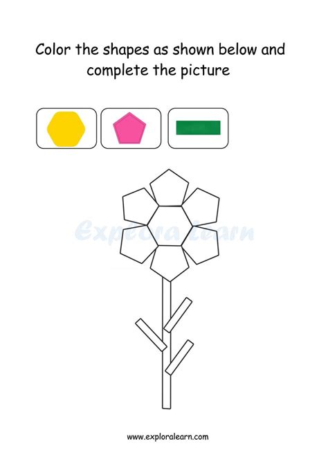 2d Shape Colouring Pictures [2025]