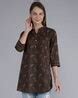 Buy Brown Kurtis & Tunics for Women by FINSBURY LONDON Online | Ajio.com