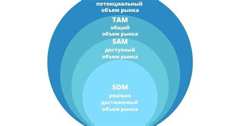 Как оценить объём рынка по методу PAM, TAM, SAM, SOM — Марина Баранова ...