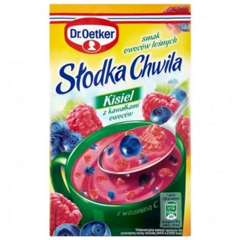 Dr. Oetker Forest Fruits Jelly Slodka Chwila 31.5 g