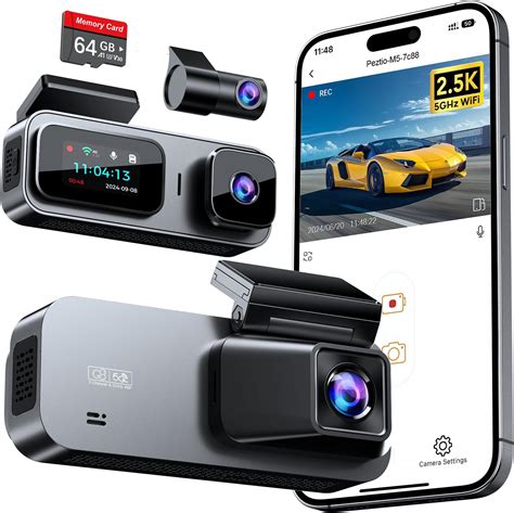 Amazon.com : SUVCON Dash Cam, 3 Channel Dash Cam, 1080P Dash Cam Front ...