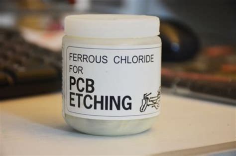 Packet of Ferric Ferrous Chloride FeCl3 PCB Etching Agent (6 Pieces ...