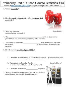 Image result for Crash Course Probability