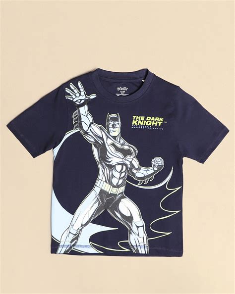 Batman Printed Regular Fit Tshirt For Boys – Kidsville