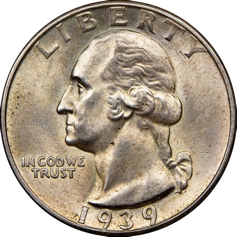 1939 D Washington Quarter Prices | Ungraded, NGC, PCGS Values