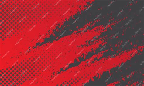 Black And Red Pattern Background