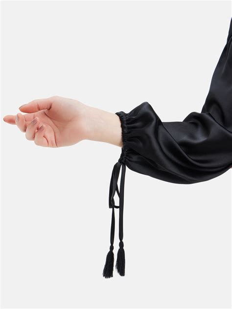 Sheer Yoke Detail Top - Tassel Shrug and Women's Ribbed Top – KAZO