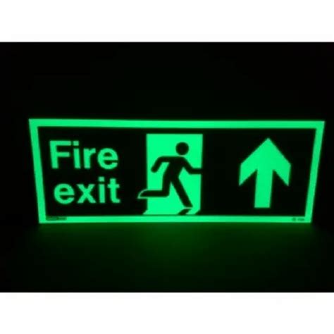 Glow Sign Board - Photoluminescent Safety Signage Service Provider from ...