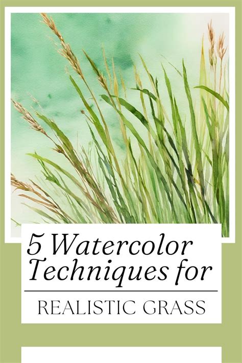 Image result for Watercolor Grass Tutorial