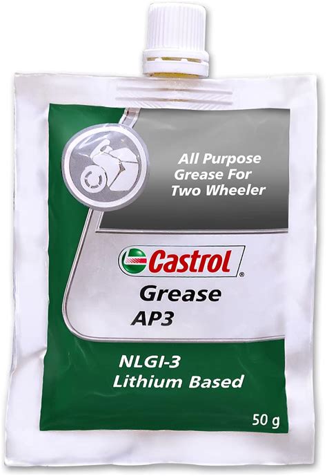 Castrol Grease AP3 NLGI-3 Lithium based All Purpose Grease for Two ...
