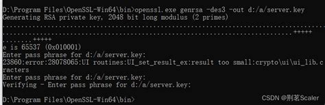 使用 OpenSSL为WindowsServer远程桌面（RDP）创建自签名证书 (Self-signed SSL certificate ...