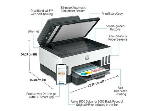 HP Smart Tank 500 All-in-One - (4SR29A) - Shop HP.com Thailand