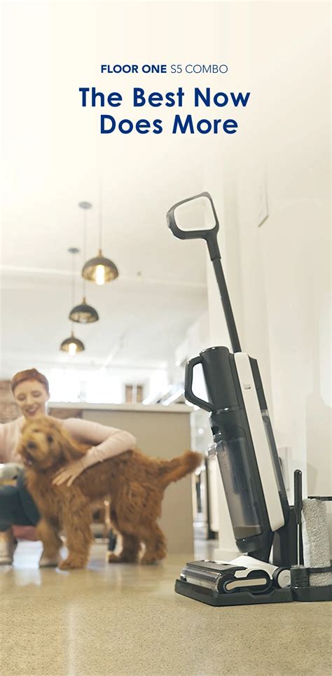 Tineco FLOOR ONE S5 COMBO Smart Wet Dry Vacuum Cleaner