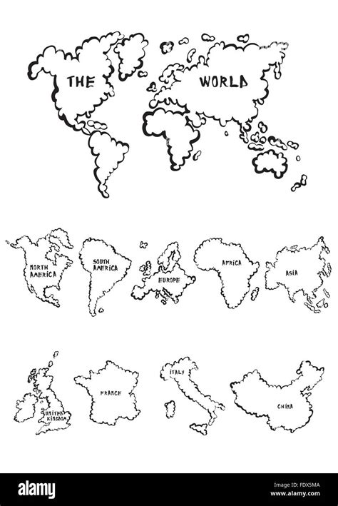 Continent Cartoon 的图像结果