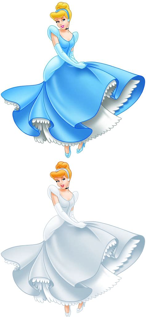 Everyone recognizes cinderella because of her blue dress with blonde ...