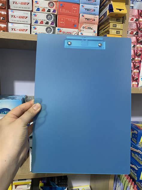 Bìa trình ký nhựa A4 ĐƠN - Thiên Long FO-CB04 - Văn Phòng Phẩm - Dụng ...