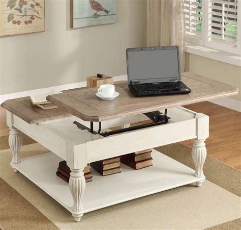 Double Lift Top Coffee Table in Regal Walnut