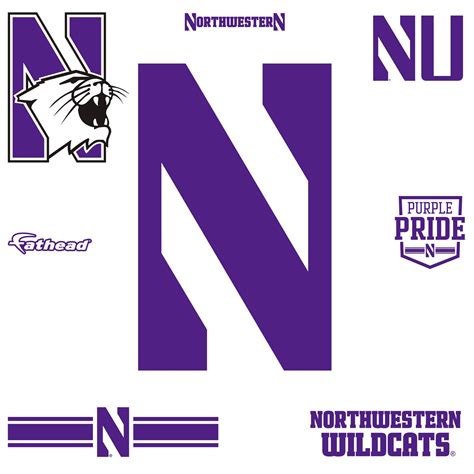 Northwestern University Football Logo