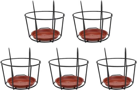 DOITOOL 5 Sets Hanging Railing Planter Balcony Plant | Ubuy India