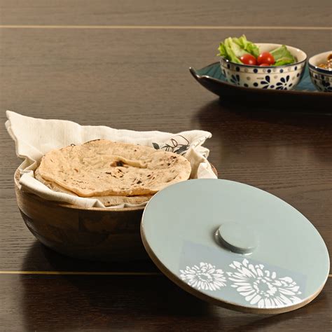 Blue Serenity Roti Box – Sitarra Living