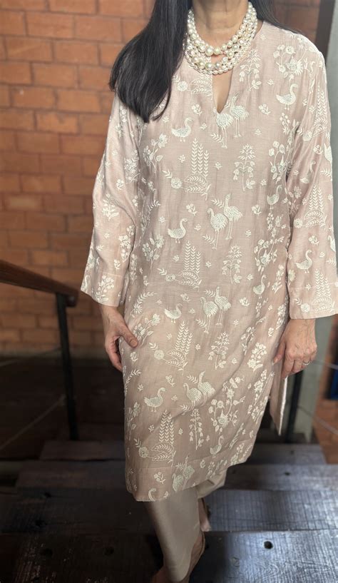 Nude Pink Tunic set – Mana Label